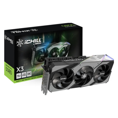 INNO3D GEFORCE RTX 5080 ICHILL X3 - Videokaart INNO3D GEFORCE RTX 5080 ICHILL X3 - Videokaart