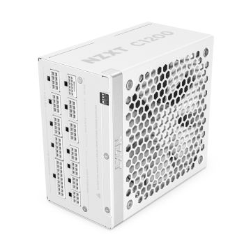 NZXT C1200 Gold White - Voeding