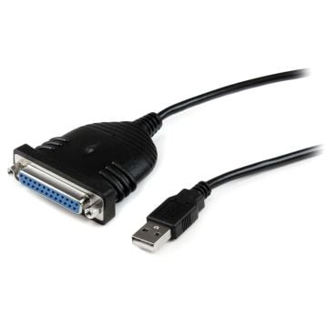 StarTech.com 2 m USB naar DB25 Parallel Printer kabel M/F - Adapterkabel 