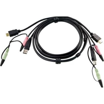 ATEN 2L-7D02UH - VideoUSBaudiokabel