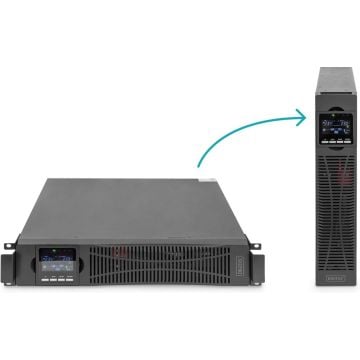 DIGITUS USV 1000W 19"" 0nline schwarz