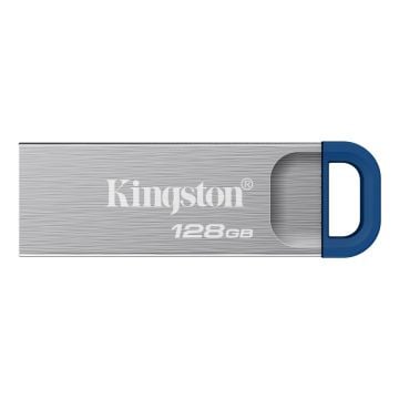 Kingston DataTraveler Kyson USB Flash Drive 128GB RVS - USB-Stick