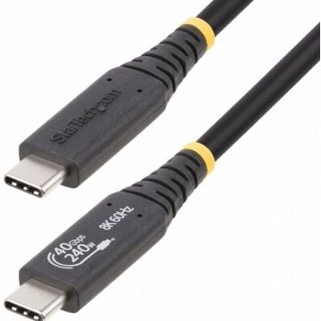 StarTech.com 1m (3.3ft) USB4 Cable, USB-IF Certified USB-C Cable, 40 Gbps - USB-kabel