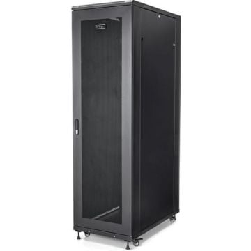 StarTech.com 42U Server Rack Cabinet - 4-Post Adjustable Depth (5.9" to 36.4") IT Network Equipment Rack Enclosure with Casters