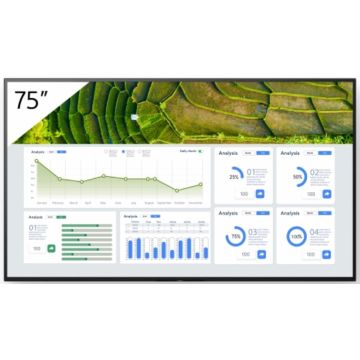 Sony Bravia Professional Displays FW-75BZ30L - 75" diagonale klasse BZ30L Series led-achtergrondverlichting lcd-scherm