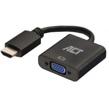 ACT AC7535 - HDMI‑naar‑VGA adapterkabel