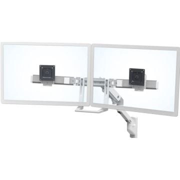 Ergotron HX Wall Dual Monitor Arm - Dual monitor muurbeugel