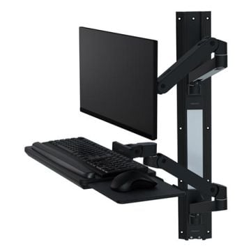 Ergotron LX Pro Wall Mount Monitor Arm - Monitor‑wandbeugel