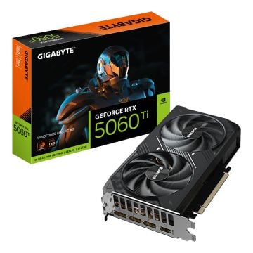 Gigabyte GeForce RTX 5060 Ti WINDFORCE MAX OC 8G - Videokaart