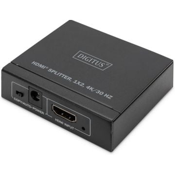 DIGITUS HDMI Splitter 1x2 4K/30Hz schwarz