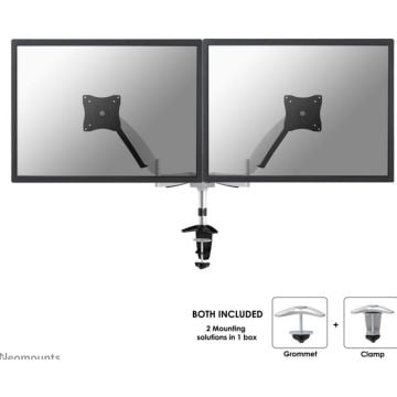 Neomounts FPMA-D950D - Monitorarm voor 2 schermen