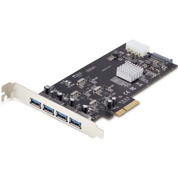 StarTech.com 4-Port USB-A PCIe Card, USB 3.2 5Gbps, 4x USB Controllers - USB-adapter