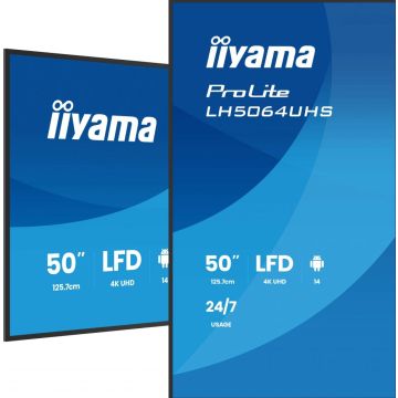 iiyama ProLite LH5064UHS-B1AG - Digital Signage Display