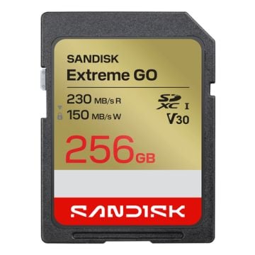 Sandisk Extreme GO SD 256GB - Flashgeheugenkaart