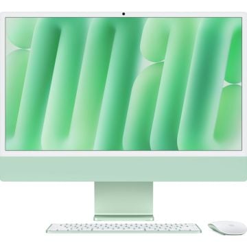 Apple iMac 2024 M4 Groen - 10 core CPU, 10 core GPU, 16GB RAM, 512GB SSD, Qwerty NL, Groen