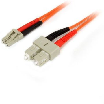 StarTech.com 1m Multimode 50/125 Duplex Glasvezel Netwerkkabel - LSZH