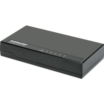 INTELLINET 5-Port Gigabit Ethernet Switch Desktop Kunststoff