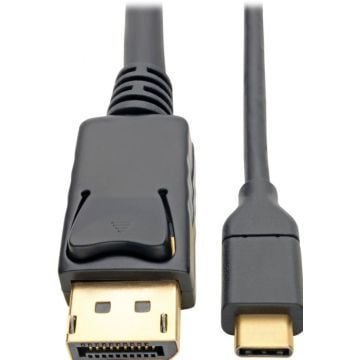 Eaton Tripp Lite Series USB-C to DisplayPort Cable, 4K @ 60Hz, Thunderbolt 3, USB Type C, USB-C, USB Type-C, 6' 6ft. - Adapterkabel