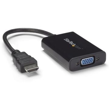 StarTech.com HDMI naar VGA Video Adapter met Audio voor Desktop PC  Laptop  Ultrabook - HDMI naar VGA Converter 1920x1080