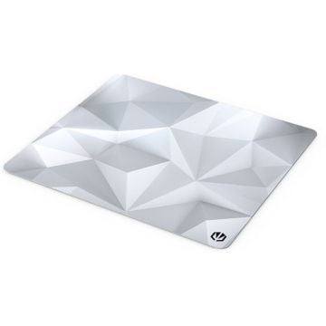 Mouse Pad Endorfy Crystal Onyx White L  450 × 400