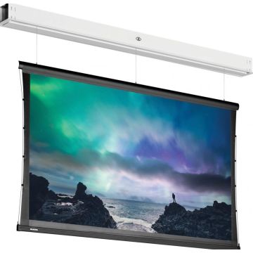 Projecta Tensioned DescenderPro SightLine 141x250 Matte White