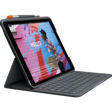 Logitech Slim Folio - Toetsenbord en foliobehuizing Bluetooth