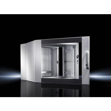 Rittal Wandkast DK-EL 19 inch, 12 HE, 60 cm breed, 61 cm hoog, 47 cm diep. 1 stk