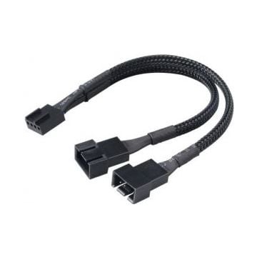 Akasa PWM Fan Splitter - Splitskabel voor ventilatorstroom