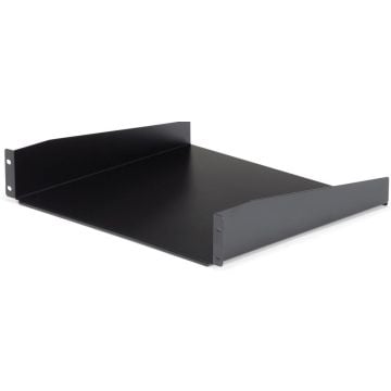 StarTech.com Standaard Universele Plank Serverrack Zwart - Rackplank