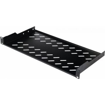 Equip legplanken fest 19" voor Serverschränke, 1U 40cm zwart