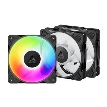 Arctic P12 Pro A-RGB Black 3-pack - Ventilator