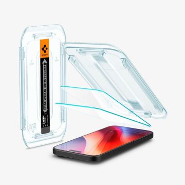 Spigen iPh 6.9in 2024 Glas.tR EZ Fit 2P