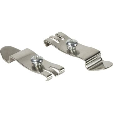 ZUB Logilink DIN-Rail mounting brackets 2pcs., stainless steel