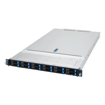 ASUS RS700A-E13-RS12U LGA 6096P Rack (1U) Zwart, Zilver