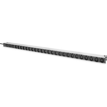 DIGITUS PDU 24xC13 3xC19 Ausgänge 250V/16A schwarz