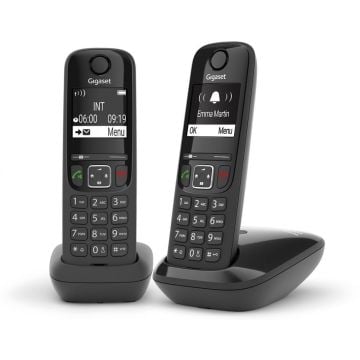 Gigaset AS690A Duo - Analoge-/DECT-telefoon