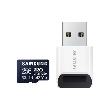 Samsung Pro Ultimate 256GB Incl. USB-adapter - Flashgeheugenkaart