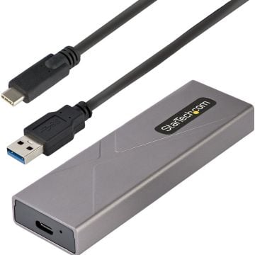 StarTech.com M2-USB-C-NVME-SATA - Storage enclosure