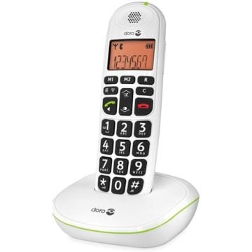 DORO PhoneEasy 100w - Snoerloze telefoon met nummerherkenning