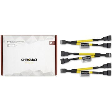 Noctua NA-SYC1 chromax.yellow - voedingskabel ventilator