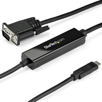 StarTech.com 1m / 3 ft USB C to VGA Cable - 1920 x 1200
