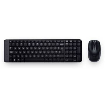 Logitech Wireless Combo MK220 - Toetsenbord en muis set