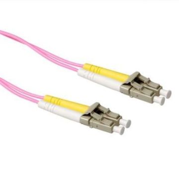 LC/LC 50/125 DUPLEX, OM4 40M. 1 stk