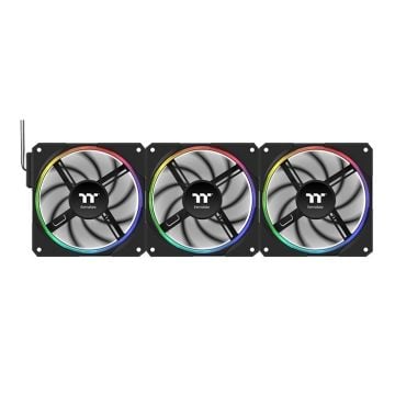Thermaltake TS120 EX RGB Black 3-Fan-Pack - Ventilator