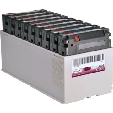 HPE JD Custom Labeled TeraPack Certified - Tijdschrift cartridge opslagbibliotheek -capaciteit: 9 TS1150 tapes