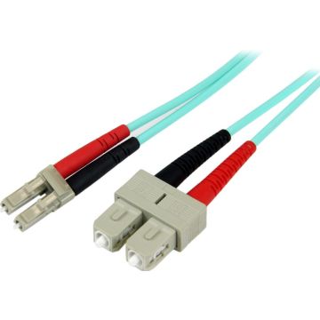 StarTech.com 5m Fiber Optic Cable - 10 Gb Aqua