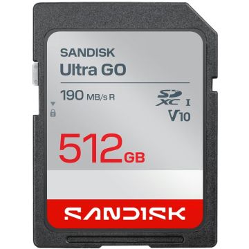 Sandisk Ultra GO SD 512GB - Flashgeheugenkaart