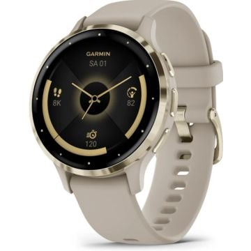 Garmin Venu 3S             -41mm - French-Gray/Softgold