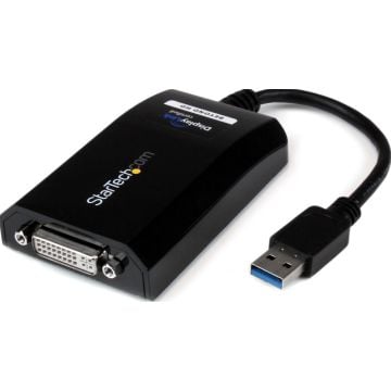 StarTech.com USB 3.0 naar DVI / VGA Externe Videokaart Multi-Monitor Adapter – 2048x1152 - Externe video-adapter