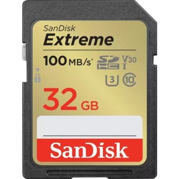 SanDisk Extreme SDXC V30 32GB - Flashgeheugenkaart